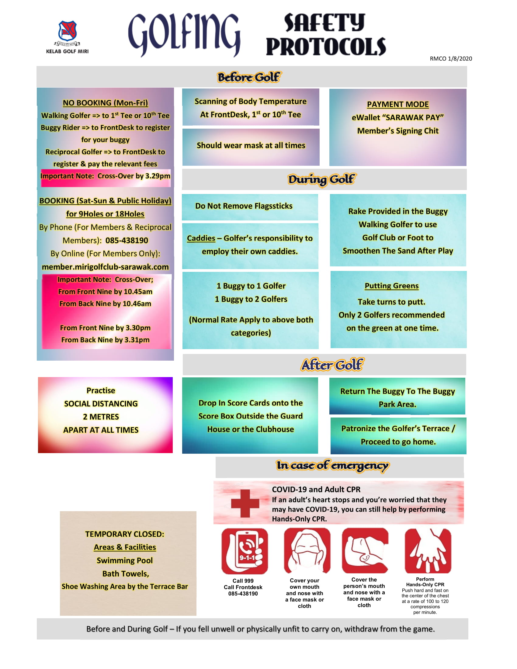 kgm safety protocol for rmco p1c-1