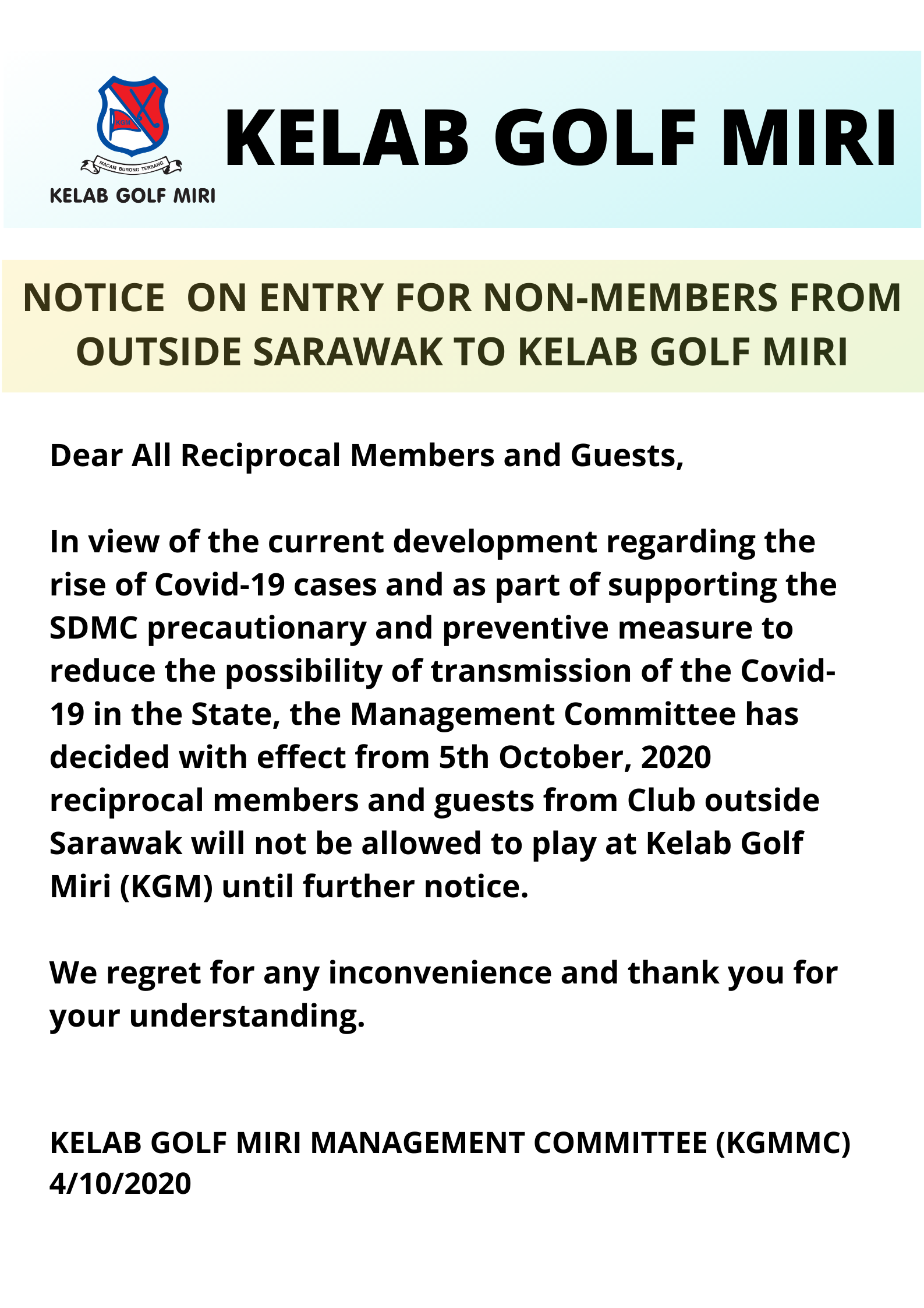NOTICE ON ENTRY OF NON-MBRS v1