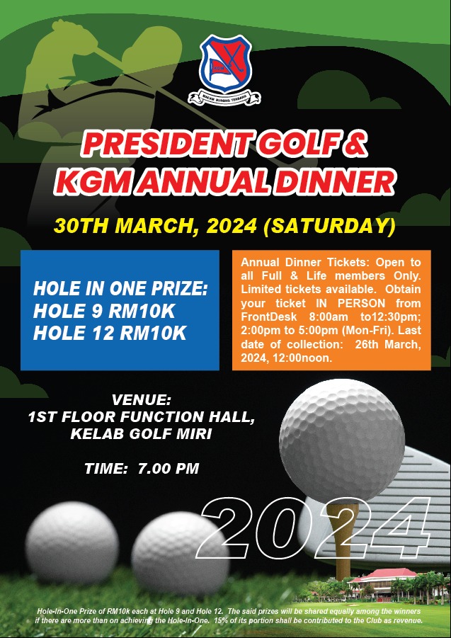 president golf n annual dinner poster 24 3 20