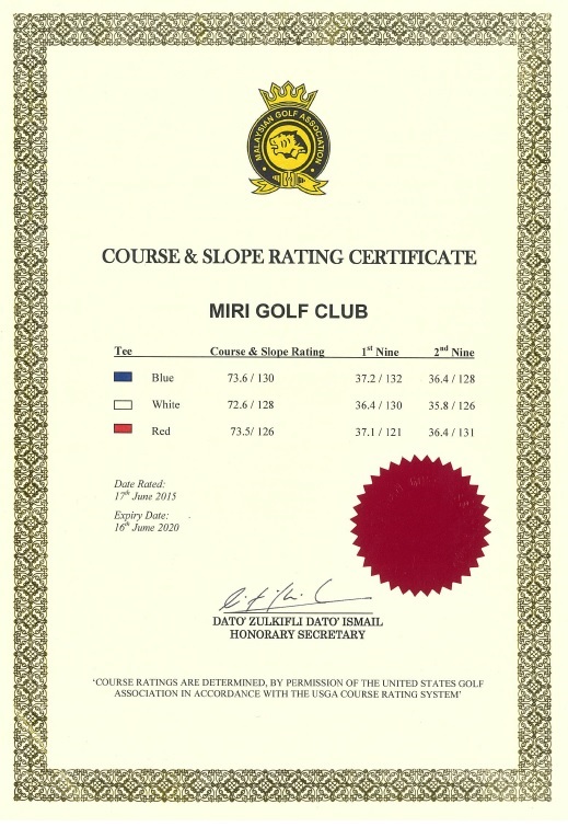 mga course slope rating certificate